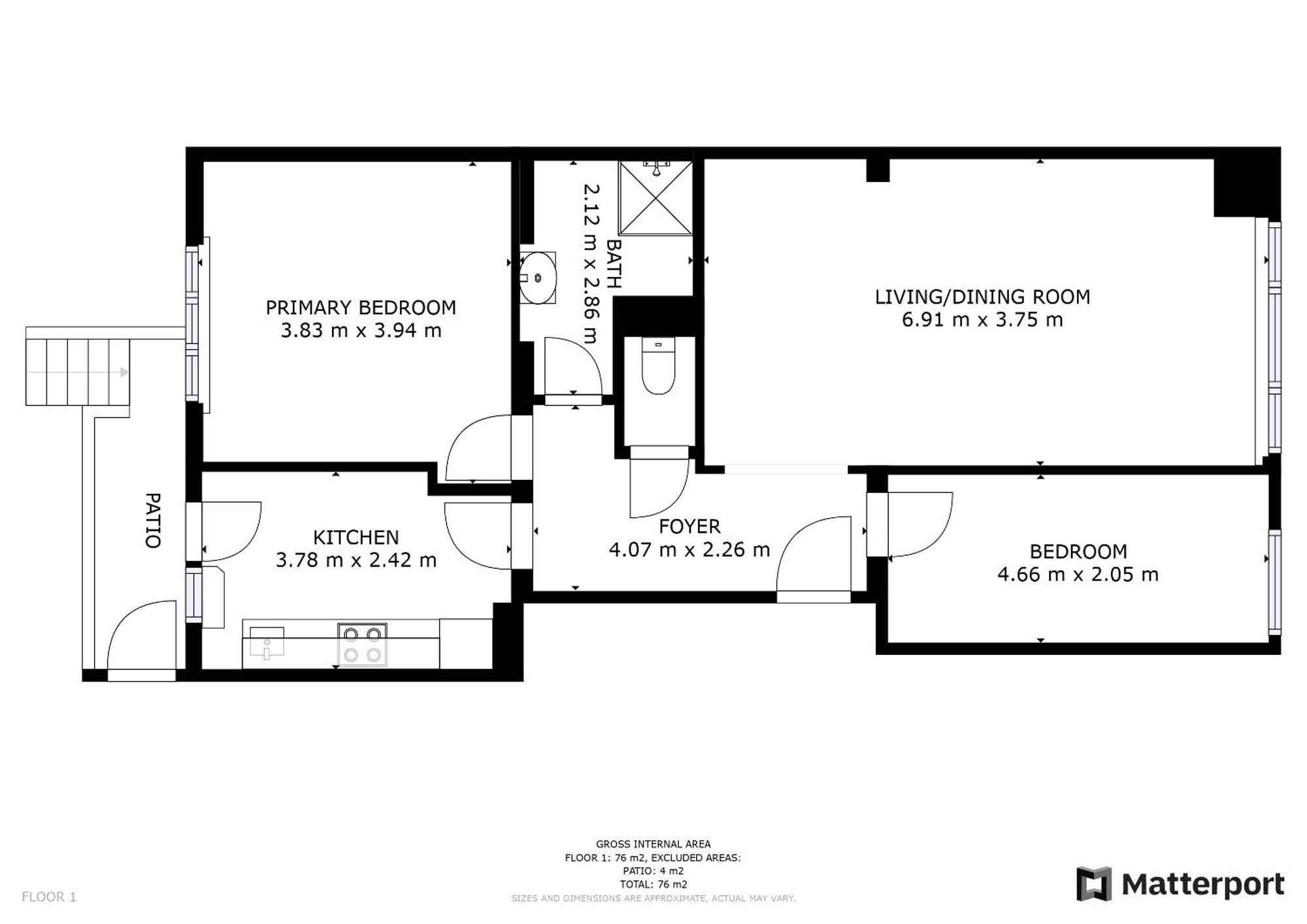 Apartment Howald 2 Bedroom With Private Garage & Garden